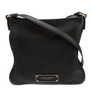 **NWT** Marc Jacobs Black Leather Crossbody Bag